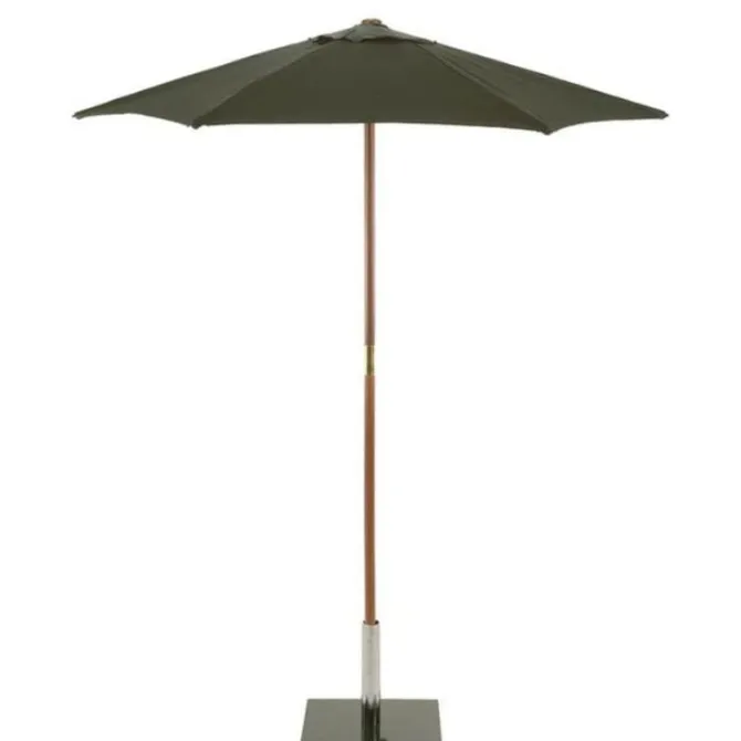 2.5m Round Wood Parasol – Choice of 9 Colours