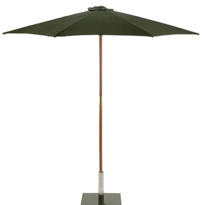 2.5m Round Wood Parasol – Choice of 9 Colours