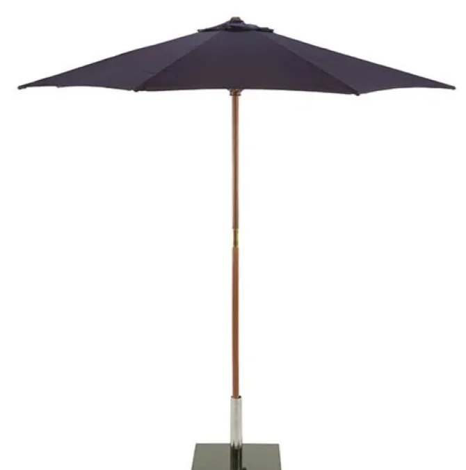 2.5m Round Wood Parasol – Choice of 9 Colours