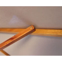 2.5m Wood Pulley Parasol UV 50+ choice of 10 colours