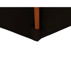 2.5m Wood Pulley Parasol UV 50+ choice of 10 colours