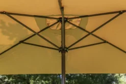 3m x 2m Aluminium Parasol UPF50+ – choice of colours