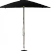4m x 3m Rectangular Wood Parasol