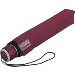 Maroon Automatic Umbrella Compact Umbrella