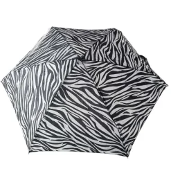 Micro Mini Zebra Print Umbrella