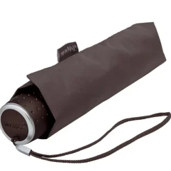 MiniMax Grey Compact Folding Travel Umbrella