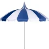 Navy and Cream Pagoda Garden Parasol