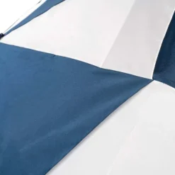Navy and White Folding Golf Umbrella