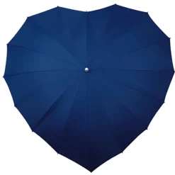 Navy/Dark Blue Heart Umbrella