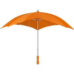 Orange Heart Umbrella