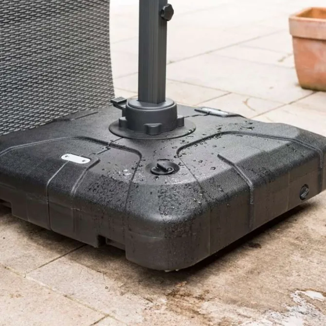 Parasol Base 100 kg Water/Sand Fill – exclusively for use with our Premium Cantilever Parasols only
