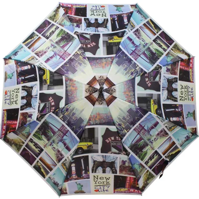 Perletti Cityscape Walking Umbrella