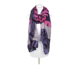 Pia Rossini Striped Scarf – Elodia