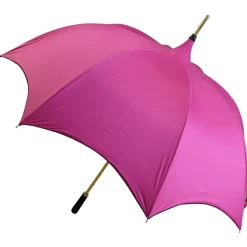 Pink and Black Gothic-Style Umbrella – SABRINA
