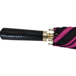 Pink and Black Gothic-Style Umbrella – SABRINA