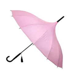 Pink Oriental Pagoda Umbrella