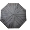 Pinstripe Compact Umbrella with Crook Handle – VOGUE
