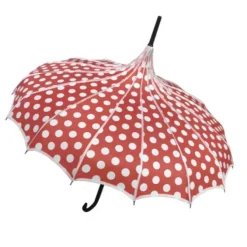 Polka Dot Pagoda Umbrella