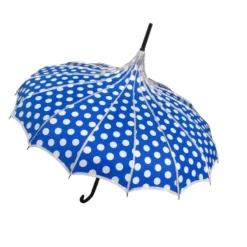 Polka Dot Pagoda Umbrella