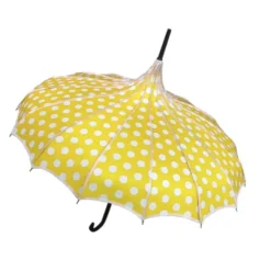Polka Dot Pagoda Umbrella