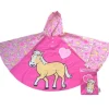 PONY Design Childrens Pink Rain Poncho
