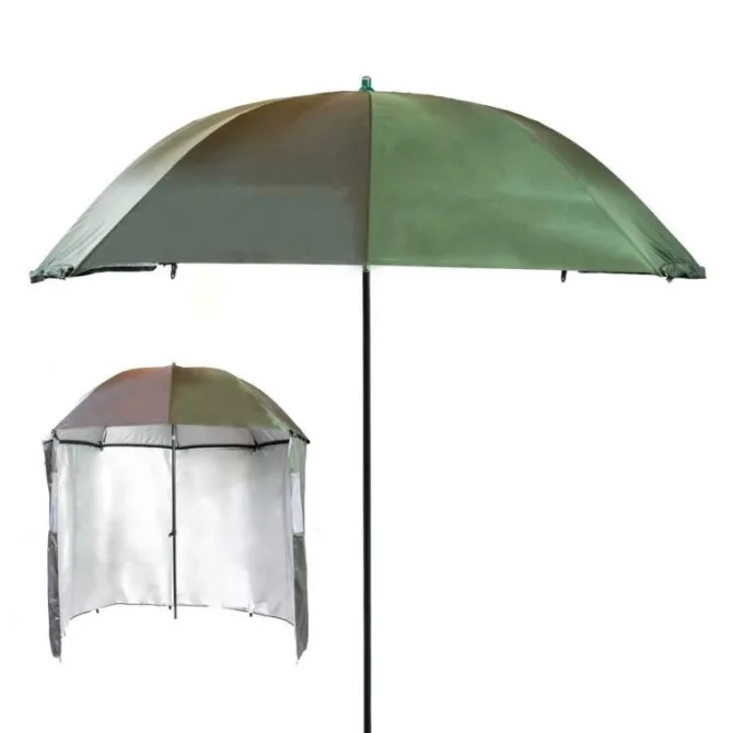 Portable UV Parasol with Zip On Windbreak – “SheltaShade” – 2.2m Standard or 3m XL