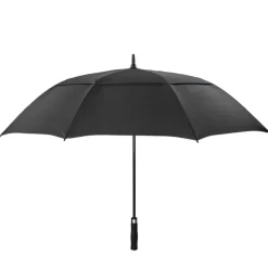 Premium Black Golf Umbrella – Vented – Windproof – Auto-Open