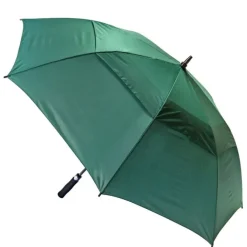 Premium Green Golf Umbrella- Vented- Windproof- Auto Open