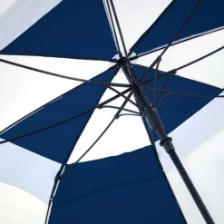 Premium Navy & White Golf Umbrella – Vented – Windproof – Auto-Open