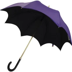 Purple and Black Gothic Umbrella – DRUSILLA