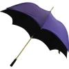 Purple and Black Gothic-Style Umbrella – MEPHISTO