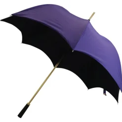 Purple and Black Gothic-Style Umbrella – MEPHISTO