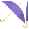 Purple Wood Stick Umbrella