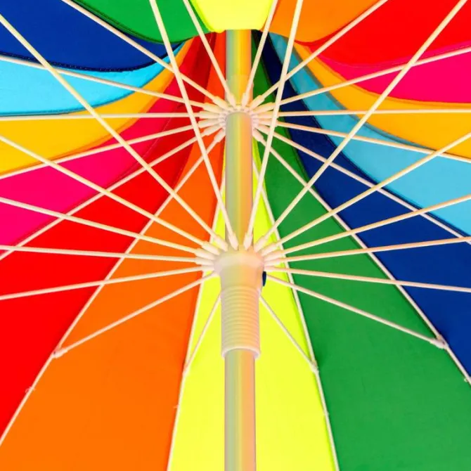 Rainbow Pagoda Garden Parasol