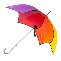 Rainbow Petal Swirl Umbrella