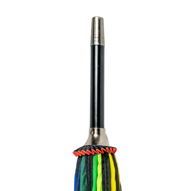Rainbow Petal Swirl Umbrella