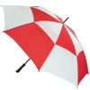Red & White Vented Golf Umbrella – Windproof