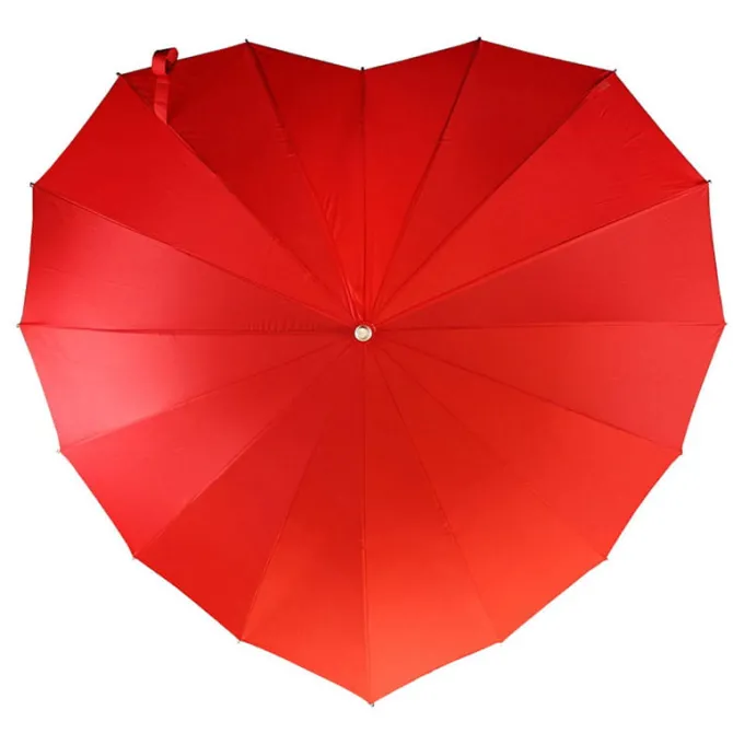 Red Heart Umbrella