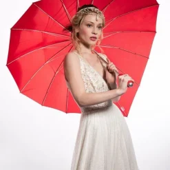 Red Heart Umbrella