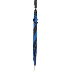 Royal Blue and Black Golf Umbrella – Windproof