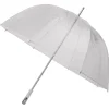 See Through Deluxe White Golf Sized Umbrella