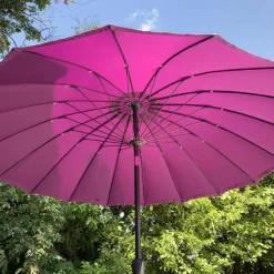 Shanghai 2.7m Round Aluminium Parasol – Choice of 5 colours
