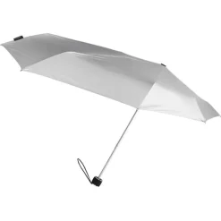 Silver Stealth Bomber Windproof Compact Umbrella