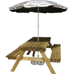 Silverback UV Protective Garden and Beach Parasol