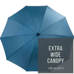 StormStar Stormproof Navy Golf Umbrella