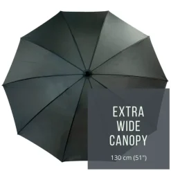 StormStar Windproof Black Golf Umbrella