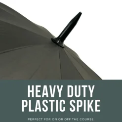 StormStar Windproof Black Golf Umbrella