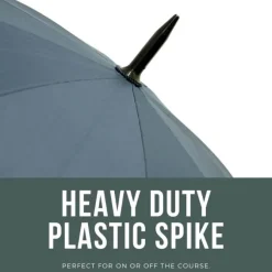 StormStar Windproof Charcoal Grey Golf Umbrella