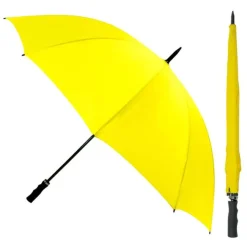 StormStar Windproof Yellow Golf Umbrella