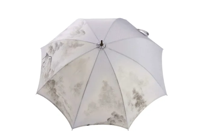 Suminagashi Kimono Umbrella 墨流し
